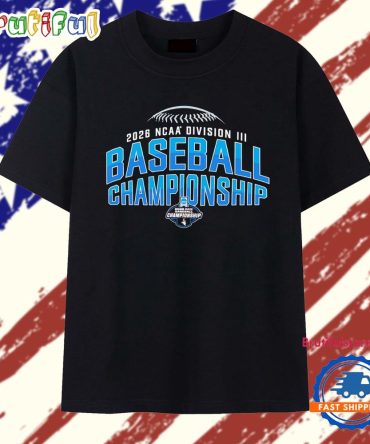 Ncaa Division Iii Baseball Championship 2026 Champions Win Here Logo T Shirt