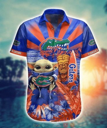 Ncaa Florida Gators Baby Yoda Hawaiian Shirt