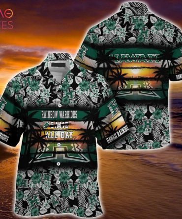 Ncaa Hawaii Rainbow Warriors Floral Pattern For Sports Enthusiast This Year Trendy Hawaiian Shirt Aloha Shirt
