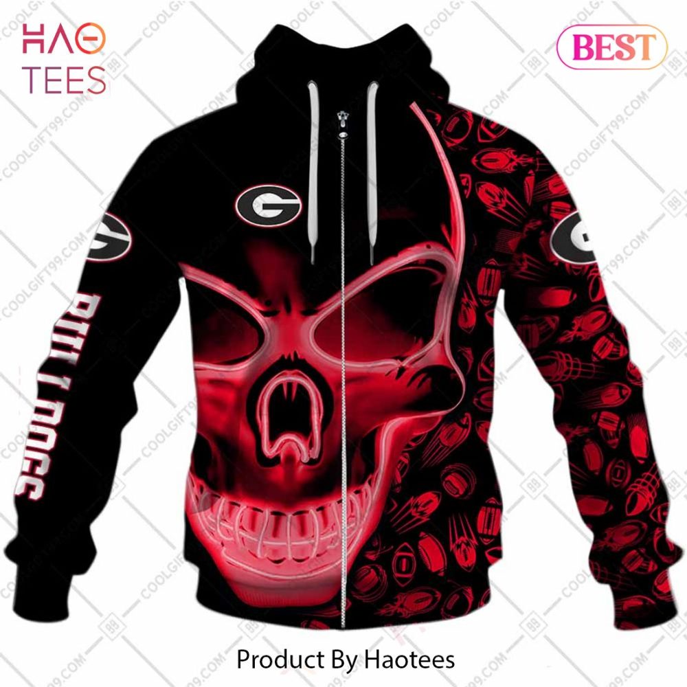 Ncaa Michigan Football 3D Neon Skull Design Hoodie, T-Shirt, Zip Hoodie, Sweatshirt - Image 5