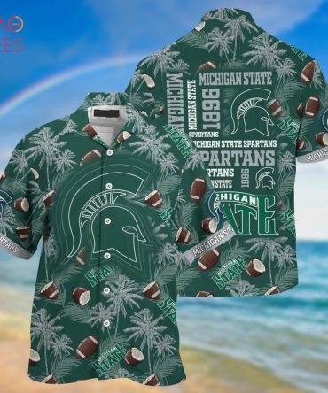 Ncaa Michigan State Spartans Special Style Trendy Hawaiian Shirt Aloha Shirt