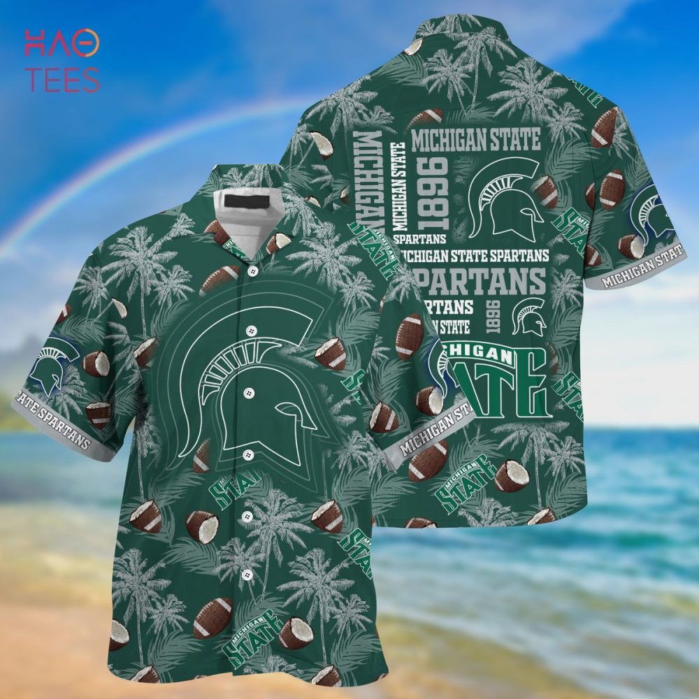 Ncaa Michigan State Spartans Special Style Trendy Hawaiian Shirt Aloha Shirt