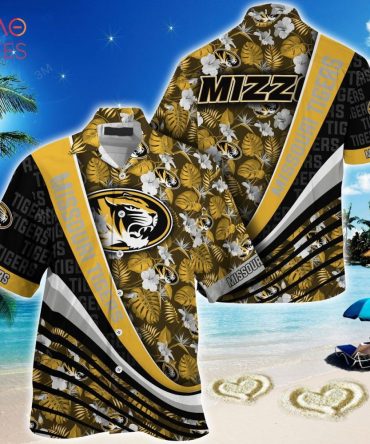 Ncaa Missouri Tigers Gold Black Hawaiian Shirt