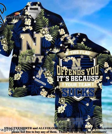 Ncaa Navy Midshipmen If This Flag Hawaiian Shirt