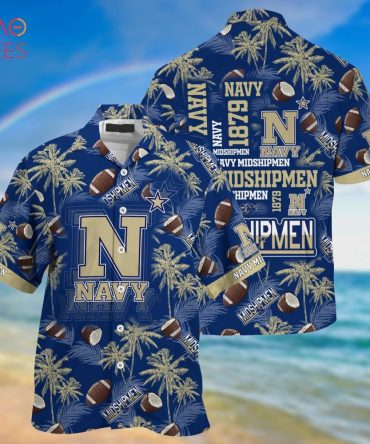 Ncaa Navy Midshipmen New Edition Hawaiian Shirt