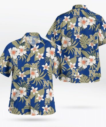 Ncaa Navy Midshipmen Trending Design Hawaiian Shirt