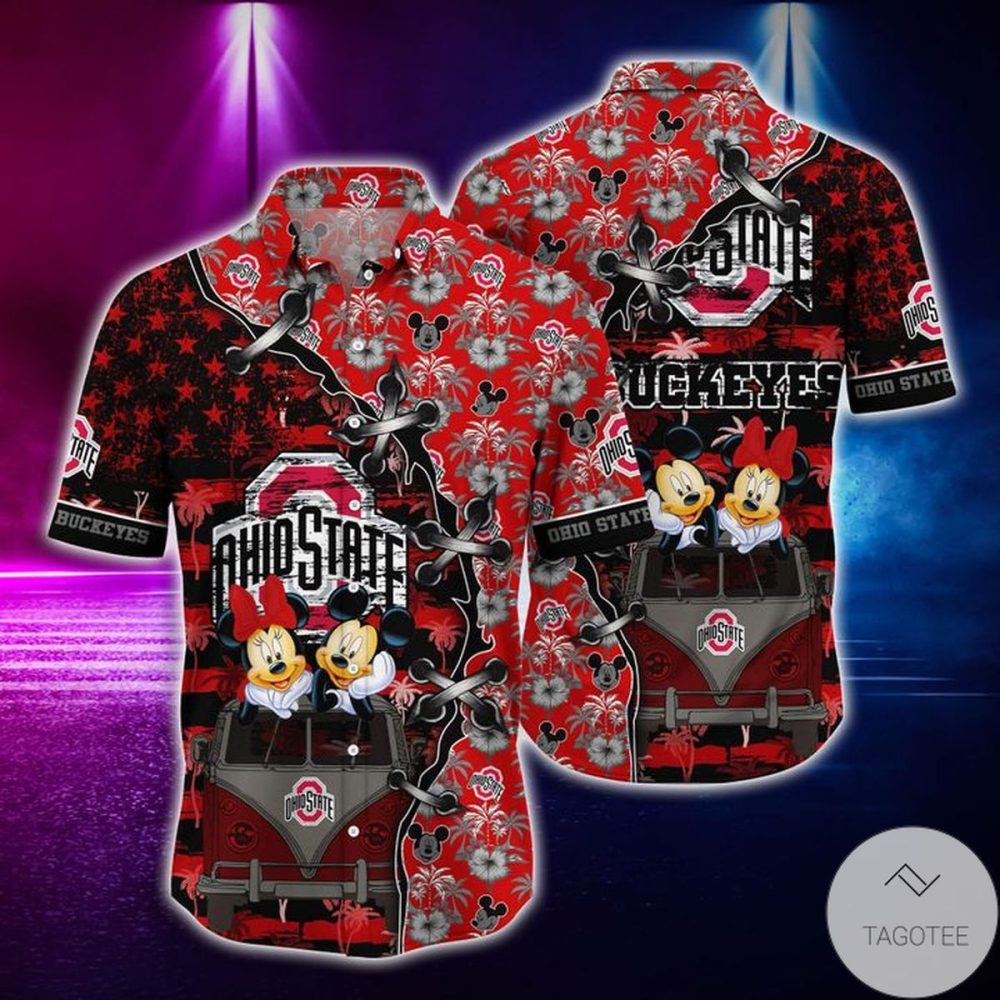 Ncaa Ohio State Buckeyes Mickey Hawaiian Shirt