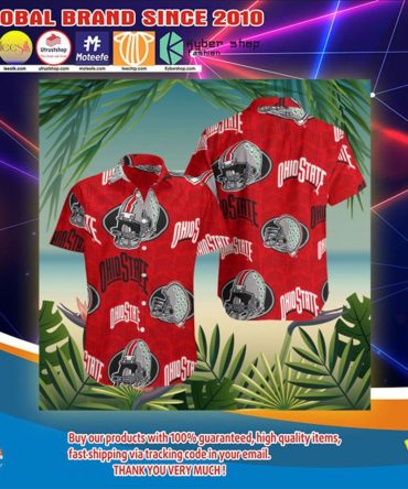 Ncaa Ohio State Buckeyes Red Hawaiian Shirt