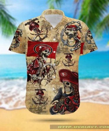 Ncaa Purdue Boilermakers Skull Gold Red Hawaiian Shirt