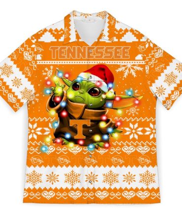 Ncaa Tennessee Volunteers Baby Yoda Christmas Trendy Hawaiian Shirt Aloha Shirt