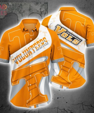 Ncaa Tennessee Volunteers Orange White Trendy Hawaiian Shirt Aloha Shirt