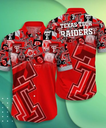 Ncaa Texas Tech Red Raiders Aloha Hawaiian Shirt