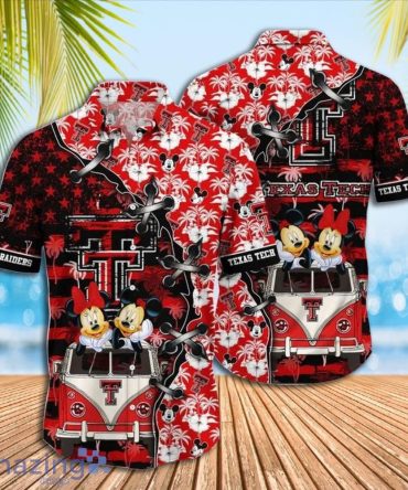 Ncaa Texas Tech Red Raiders Mickey Mouse Trendy Hawaiian Shirt Aloha Shirt