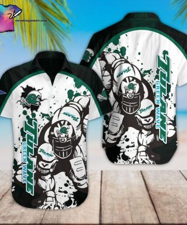Ncaa Tulane Green Wave Football Player Trendy Hawaiian Shirt Aloha Shirt