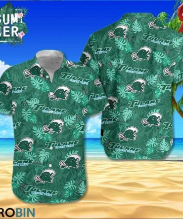 Ncaa Tulane Green Wave Tropical Aloha Trendy Hawaiian Shirt Aloha Shirt