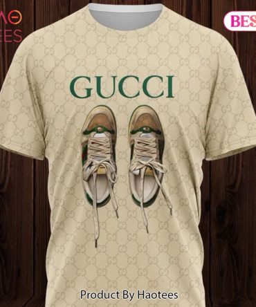 Gucci Shoes Beige Brand T-Shirt Outfit For Men Women