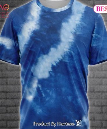 Louis Vuitton Blue Brand T-Shirt Outfit For Men Women