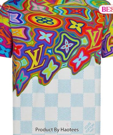 Louis Vuitton Colorful Brand T-Shirt Outfit For Men Women