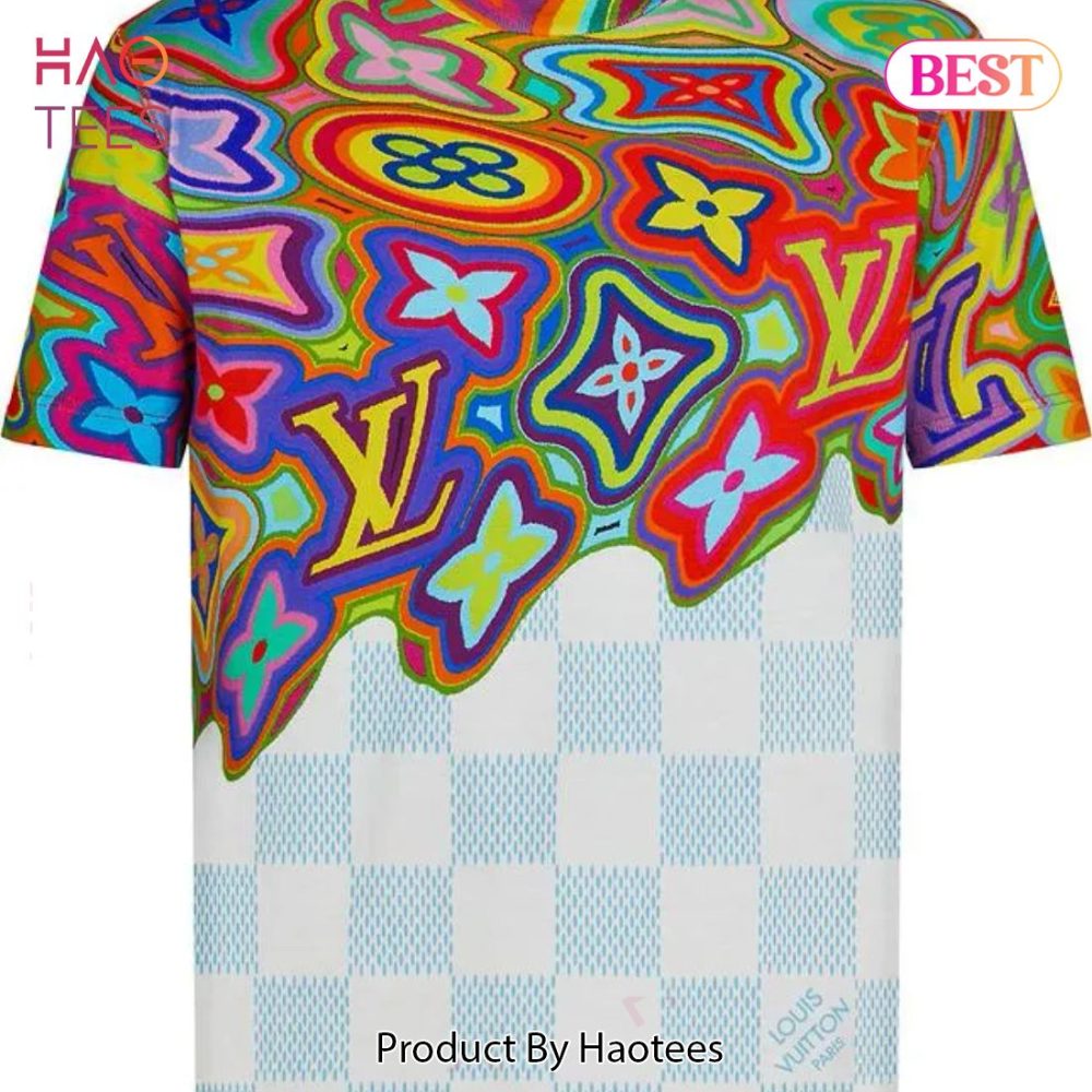 Louis Vuitton Colorful Brand T-Shirt Outfit For Men Women