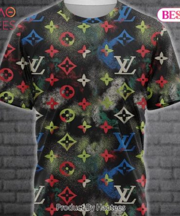 Louis Vuitton Dark Brand T-Shirt Outfit For Men Women
