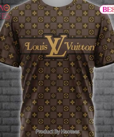 Louis Vuitton Monogram Brand T-Shirt Outfit For Men Women