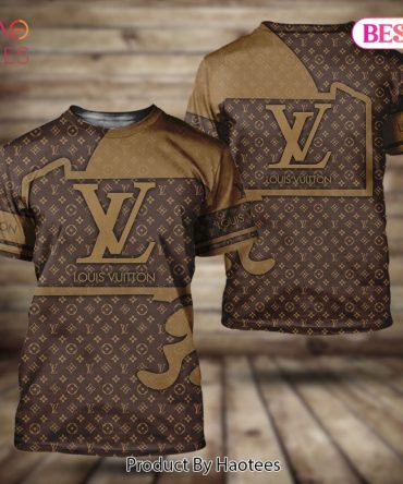 Louis Vuitton Basic Brown Brand 3D T-Shirt Limited Edition