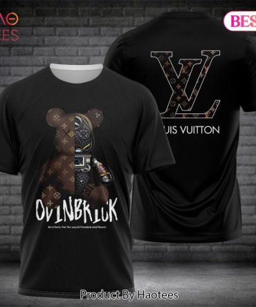 Louis Vuitton Bearbrick Brand 3D T-Shirt Limited Edition