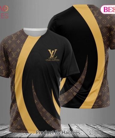 Louis Vuitton Mysterious Dark Color 3D T-Shirt Limited Edition