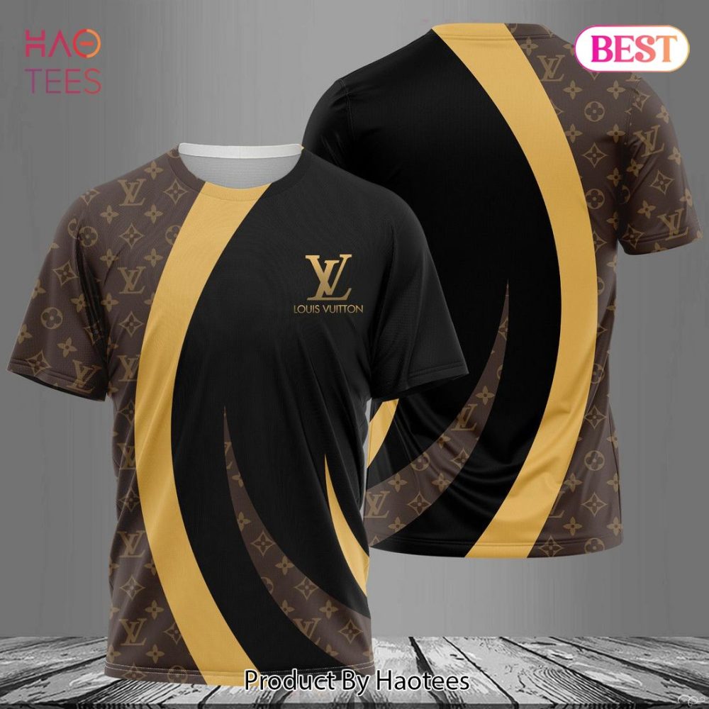Louis Vuitton Mysterious Dark Color 3D T-Shirt Limited Edition