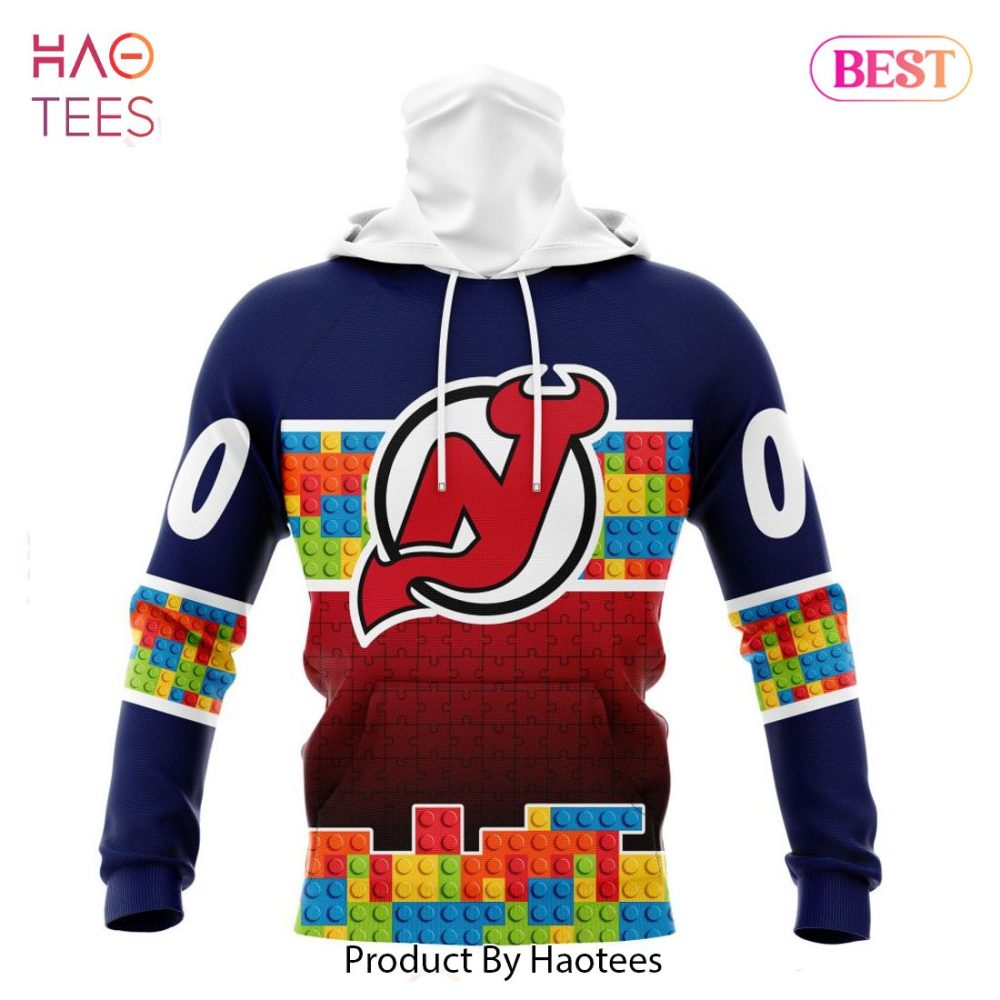 Nhl Jersey Devils Special Autism Awareness Design Jeysey - Image 4