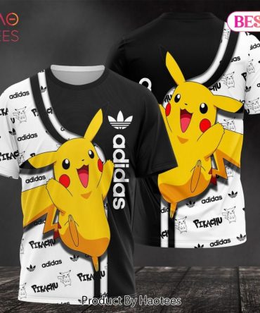 Pikachu Adidas 3D T-Shirt Limited Edition