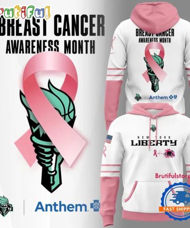 New York Liberty For Breast Cancer Awareness 2026 Hoodie