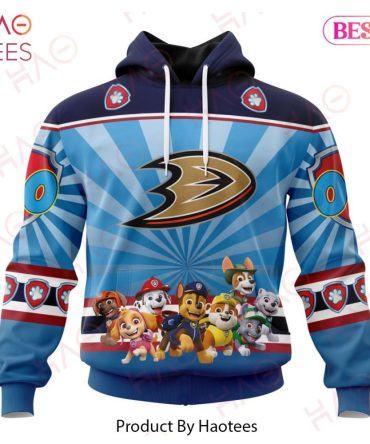 Nhl Anaheim Ducks Special Paw Patrol Kits Hoodie