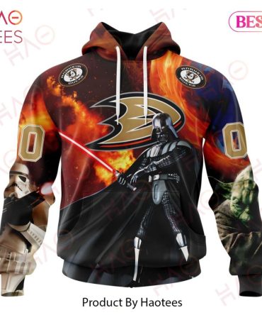 Nhl Anaheim Ducks Specialized Design X Star War Hoodie