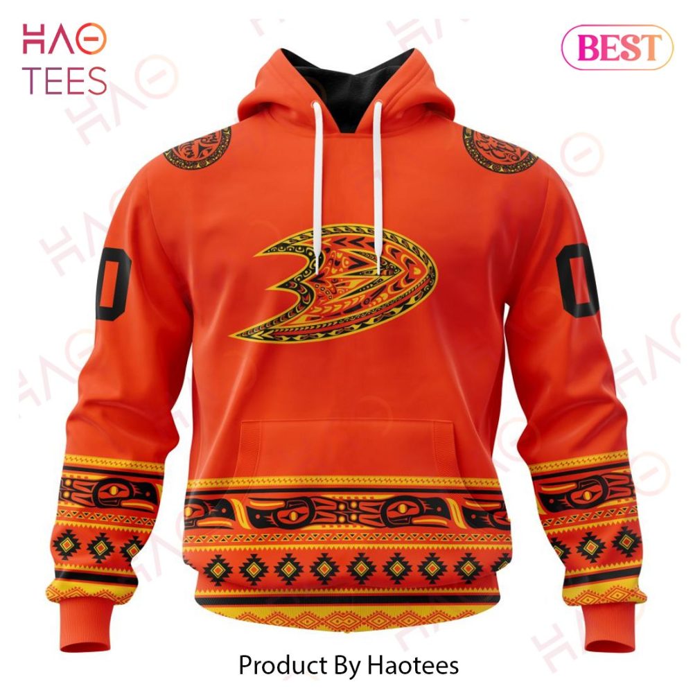 Nhl Anaheim Ducks Specialized National Day For Truth And Reconciliation 3D Hoodie