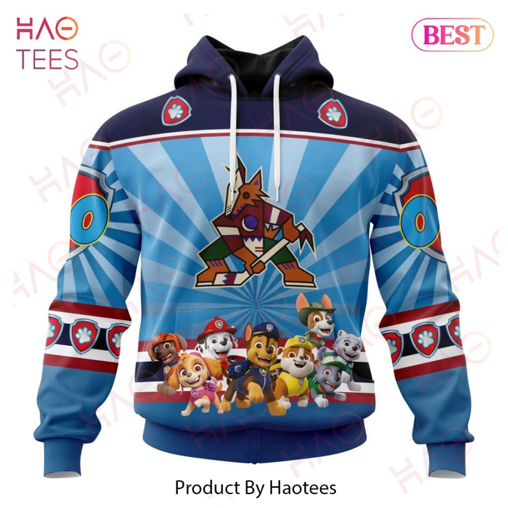 Nhl Arizona Coyotes Special Paw Patrol Kits Hoodie