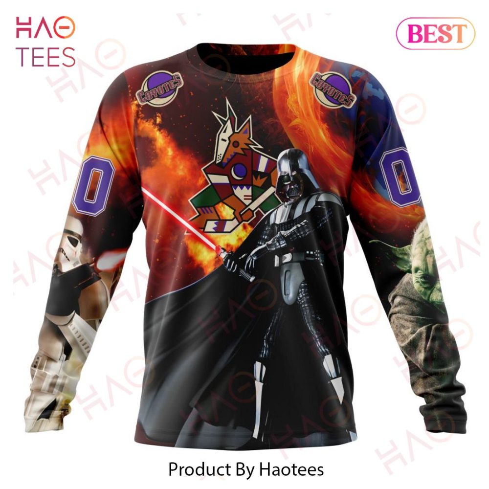 Nhl Arizona Coyotes Specialized Design X Star War Hoodie - Image 6