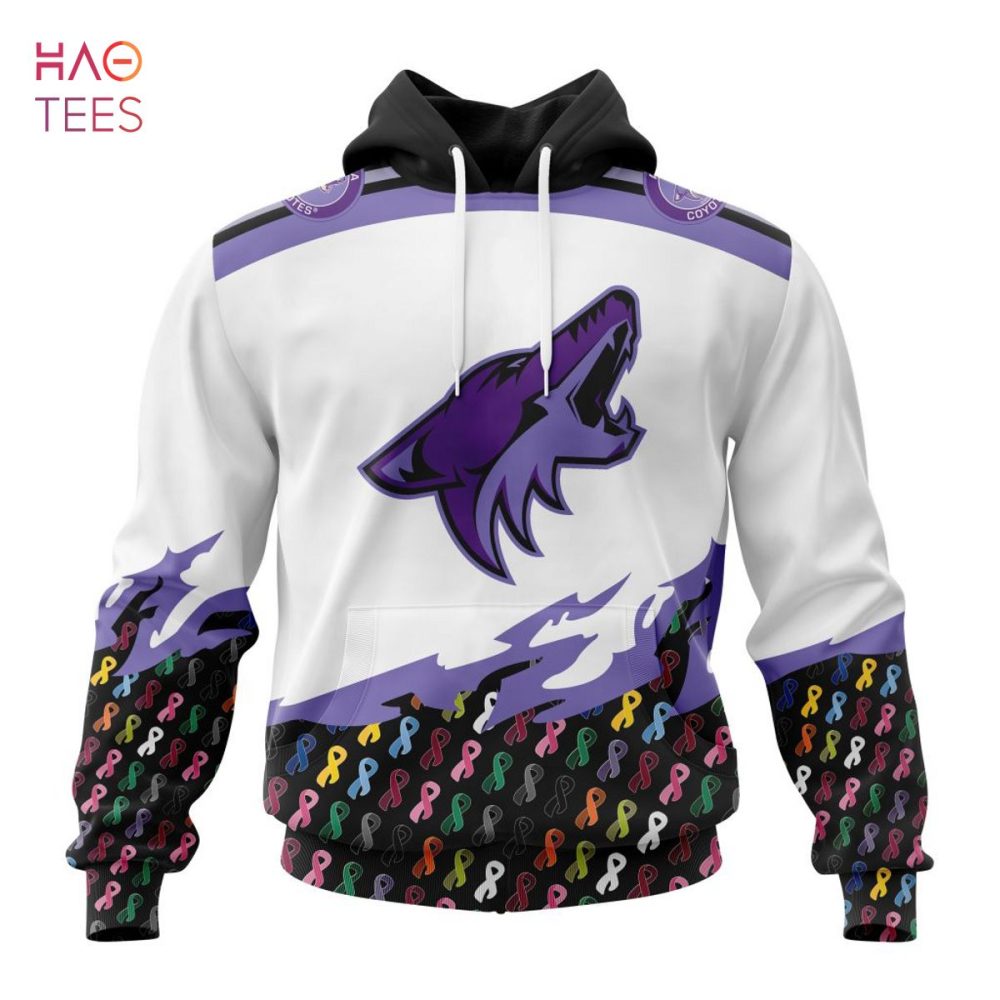 Nhl Arizona Coyotes, Specialized Kits In October We Stand Together We Can Beat Cancer