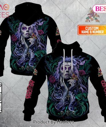 Nhl Arizona Coyotes Tattoo Girl Artwork 2023 Hoodie, T-Shirt, Zip Hoodie, Sweatshirt