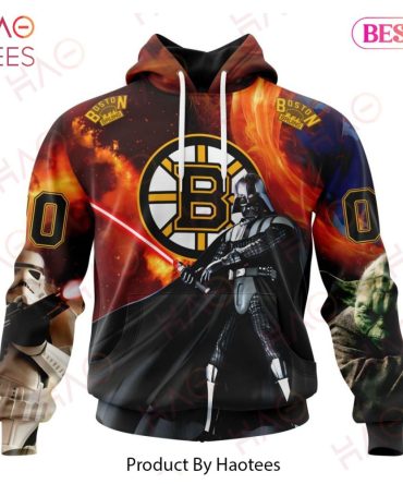 Nhl Boston Bruins Specialized Design X Star War Hoodie