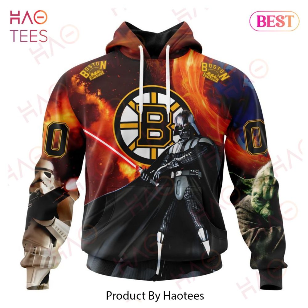 Nhl Boston Bruins Specialized Design X Star War Hoodie