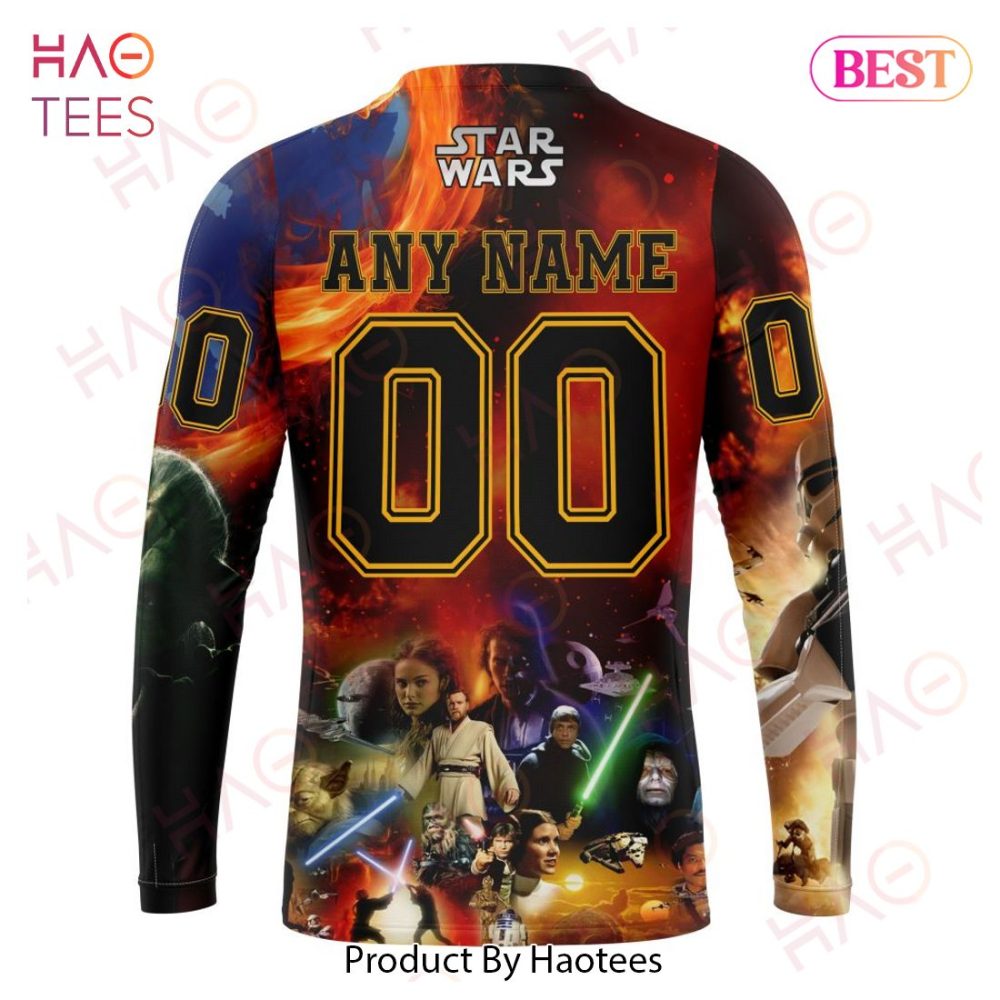 Nhl Boston Bruins Specialized Design X Star War Hoodie - Image 7