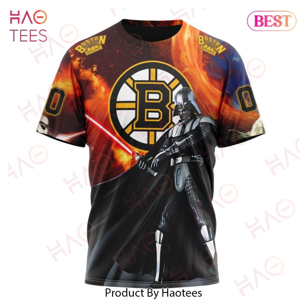 Nhl Boston Bruins Specialized Design X Star War Hoodie - Image 8
