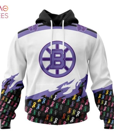 Nhl Boston Bruins Specialized Kits In October We Stand Together We Can Beat Cancer