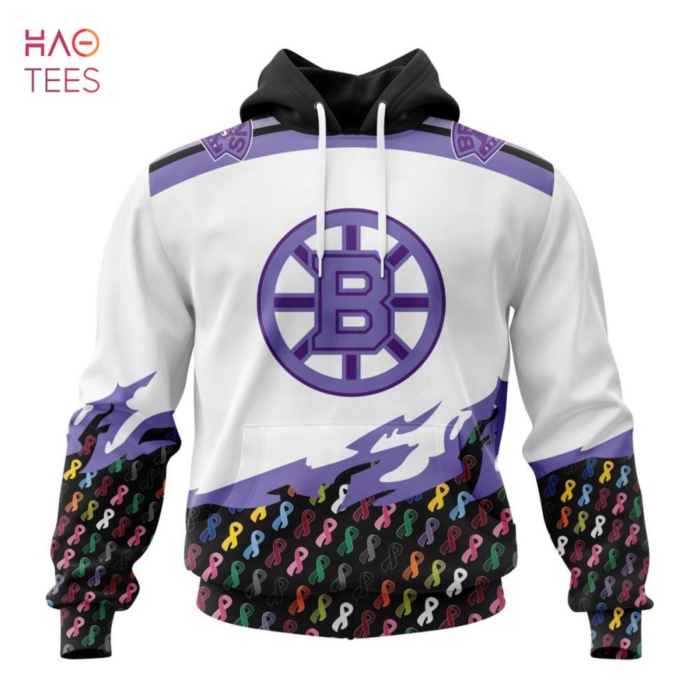 Nhl Boston Bruins Specialized Kits In October We Stand Together We Can Beat Cancer