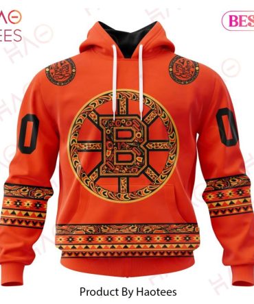 Nhl Boston Bruins Specialized National Day For Truth And Reconciliation 3D Hoodie