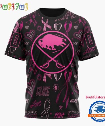Nhl Buffalo Sabres Special Pink Breast Cancer Awareness New Design T Shirt