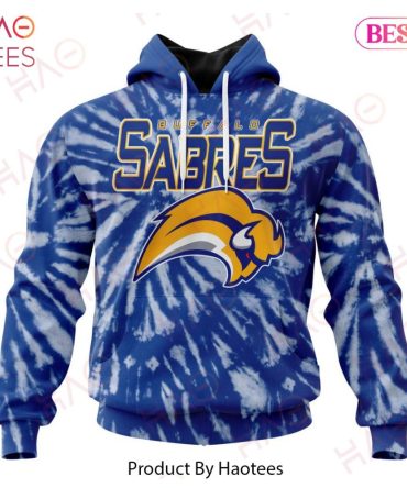 Nhl Buffalo Sabres Special Retro Vintage Tie - Dye Hoodie