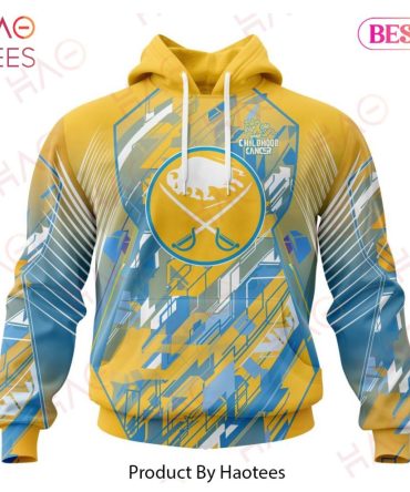 Nhl Buffalo Sabres Specialized Design Fearless Against Childhood Cancers 3D Hoodie