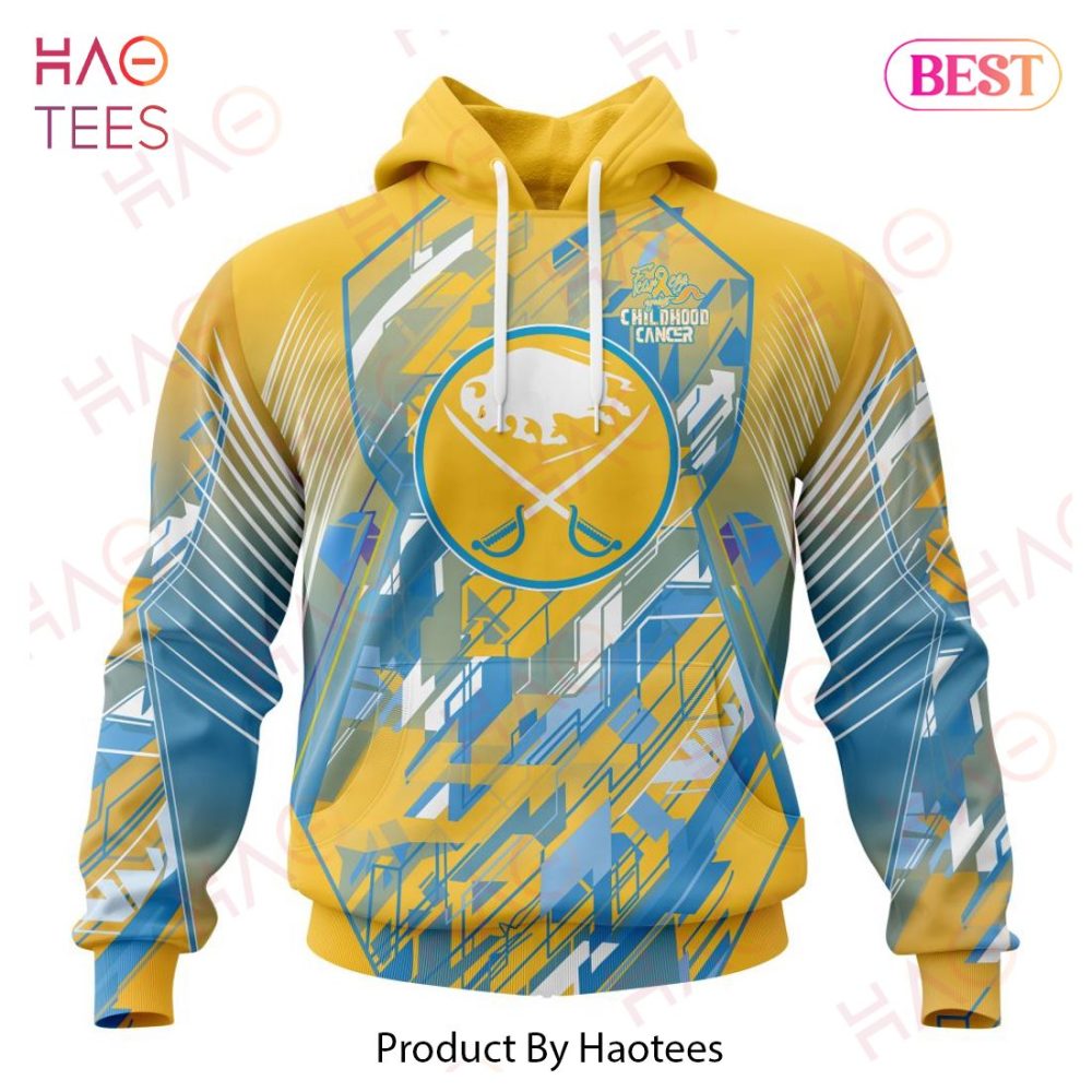Nhl Buffalo Sabres Specialized Design Fearless Against Childhood Cancers 3D Hoodie